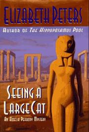 Cover art for SEEING A LARGE CAT
