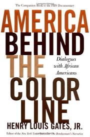 Cover art for AMERICA BEHIND THE COLOR LINE