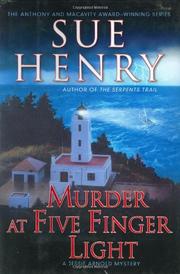 Cover art for MURDER AT FIVE FINGER LIGHT