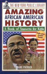 Book Cover for THE NEW YORK PUBLIC LIBRARY AMAZING AFRICAN AMERICAN HISTORY