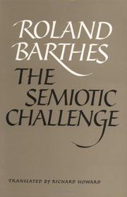 Book Cover for THE SEMIOTIC CHALLENGE