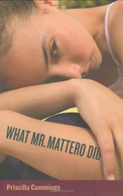 Book Cover for WHAT MR. MATTERO DID