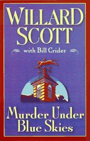Cover art for MURDER UNDER BLUE SKIES