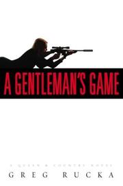 Cover art for A GENTLEMAN’S GAME