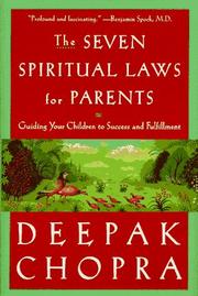 Cover art for THE SEVEN SPIRITUAL LAWS FOR PARENTS