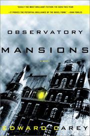 Book Cover for OBSERVATORY MANSIONS