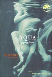 Book Cover for AQUA EROTICA