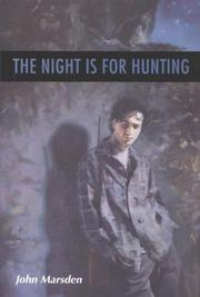 Cover art for THE NIGHT IS FOR HUNTING