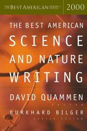 Cover art for THE BEST AMERICAN SCIENCE AND NATURE WRITING