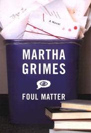Cover art for FOUL MATTER