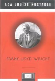 Book Cover for FRANK LLOYD WRIGHT