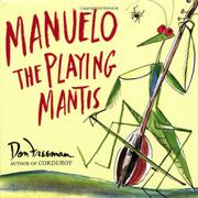 Book Cover for MANUELO THE PLAYING MANTIS