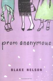 Cover art for PROM ANONYMOUS