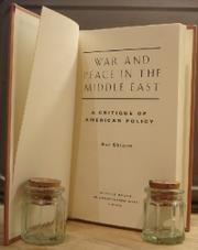 Cover art for WAR AND PEACE IN THE MIDDLE EAST