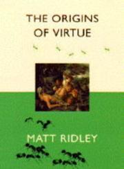 Book Cover for THE ORIGINS OF VIRTUE