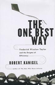 Cover art for THE ONE BEST WAY