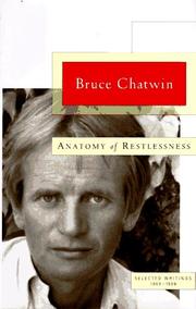 Book Cover for ANATOMY OF RESTLESSNESS