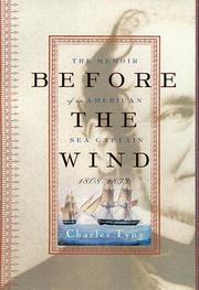 Book Cover for BEFORE THE WIND