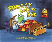 Book Cover for FROGGY GOES TO BED