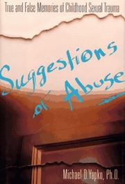 Cover art for SUGGESTIONS OF ABUSE