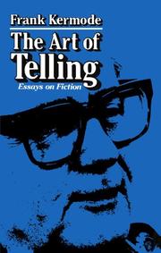 Cover art for THE ART OF TELLING