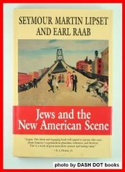 Cover art for JEWS AND THE NEW AMERICAN SCENE