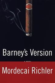 Cover art for BARNEY'S VERSION