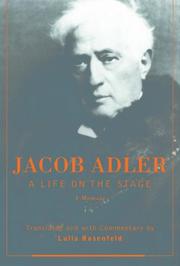 Cover art for A LIFE ON THE STAGE