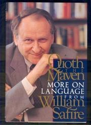 Cover art for QUOTH THE MAVEN