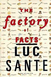 Book Cover for THE FACTORY OF FACTS