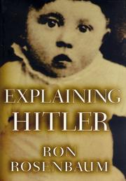 Book Cover for EXPLAINING HITLER