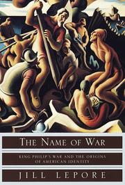 Cover art for THE NAME OF WAR