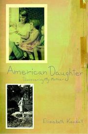 Book Cover for AMERICAN DAUGHTER