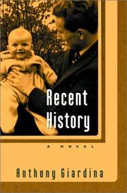 Cover art for RECENT HISTORY
