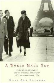 Cover art for A WORLD MADE NEW