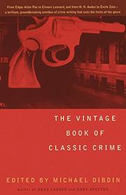 Cover art for THE VINTAGE BOOK OF CLASSIC CRIME