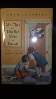 Cover art for MR. CHAS AND LISA SUE MEET THE PANDAS