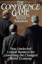 Cover art for THE CONFIDENCE GAME