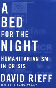 Cover art for A BED FOR THE NIGHT