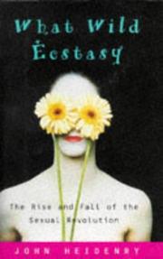 Cover art for WHAT WILD ECSTASY