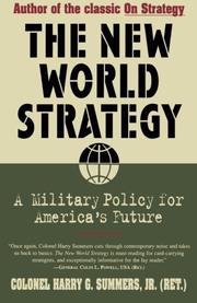 Cover art for THE NEW WORLD STRATEGY