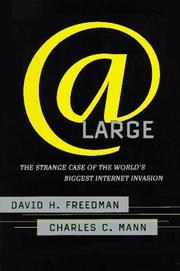 Book Cover for AT LARGE