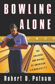 Cover art for BOWLING ALONE