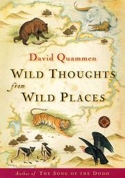 Cover art for WILD THOUGHTS FROM WILD PLACES
