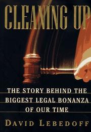 Book Cover for CLEANING UP