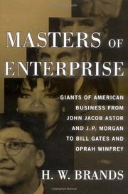 Cover art for MASTERS OF ENTERPRISE