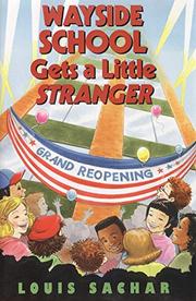 Cover art for WAYSIDE SCHOOL GETS A LITTLE STRANGER