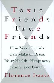 Cover art for TOXIC FRIENDS--TRUE FRIENDS