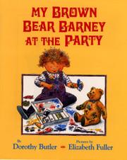 Cover art for MY BROWN BEAR BARNEY AT THE PARTY