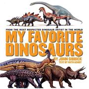 Cover art for MY FAVORITE DINOSAURS